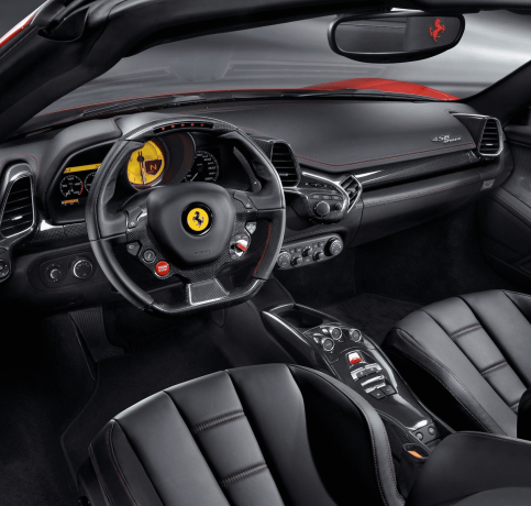 ferrari interior